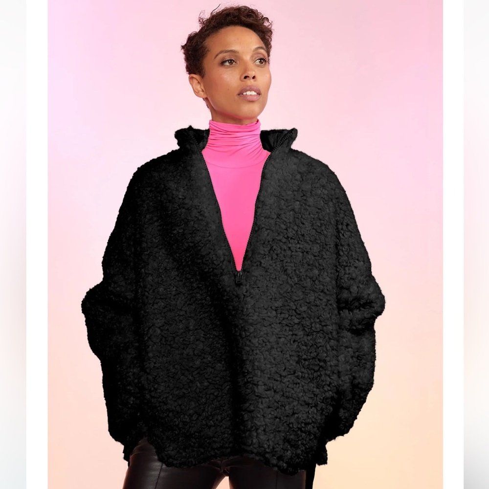 Cynthia Rowley Faux Fur Pullover